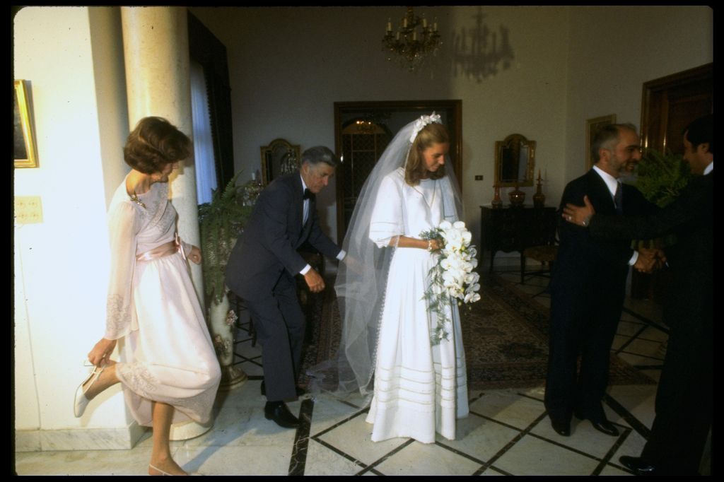 Boda de Noor y Hussein de Jordania