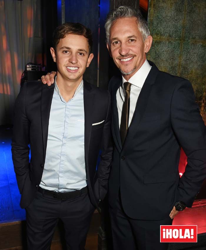 Gary Lineker y su hijo George