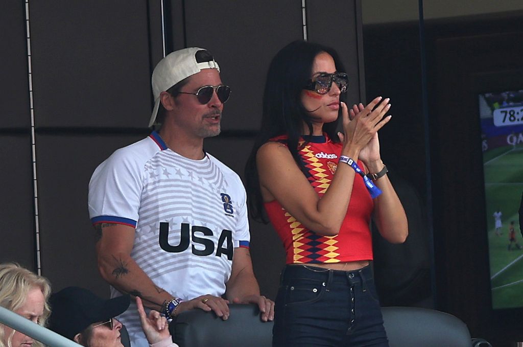 Brad Pitt e Inés de Ramón