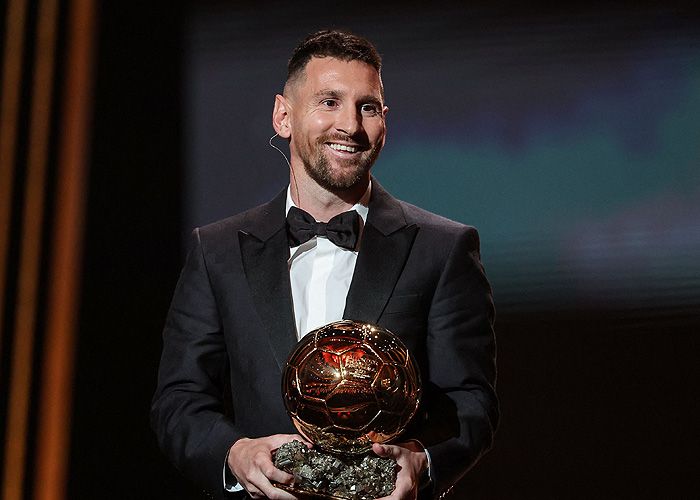 Leo Messi gana el Balón de Oro 2023 