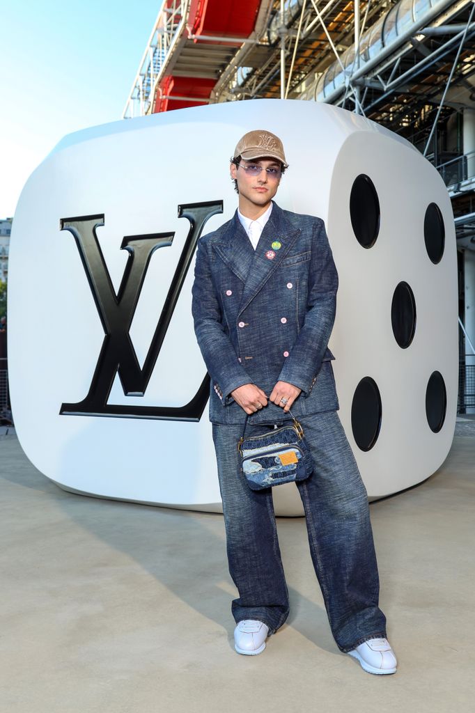 Humbe en el desfile masculino de Louis Vuitton en Fashion Week