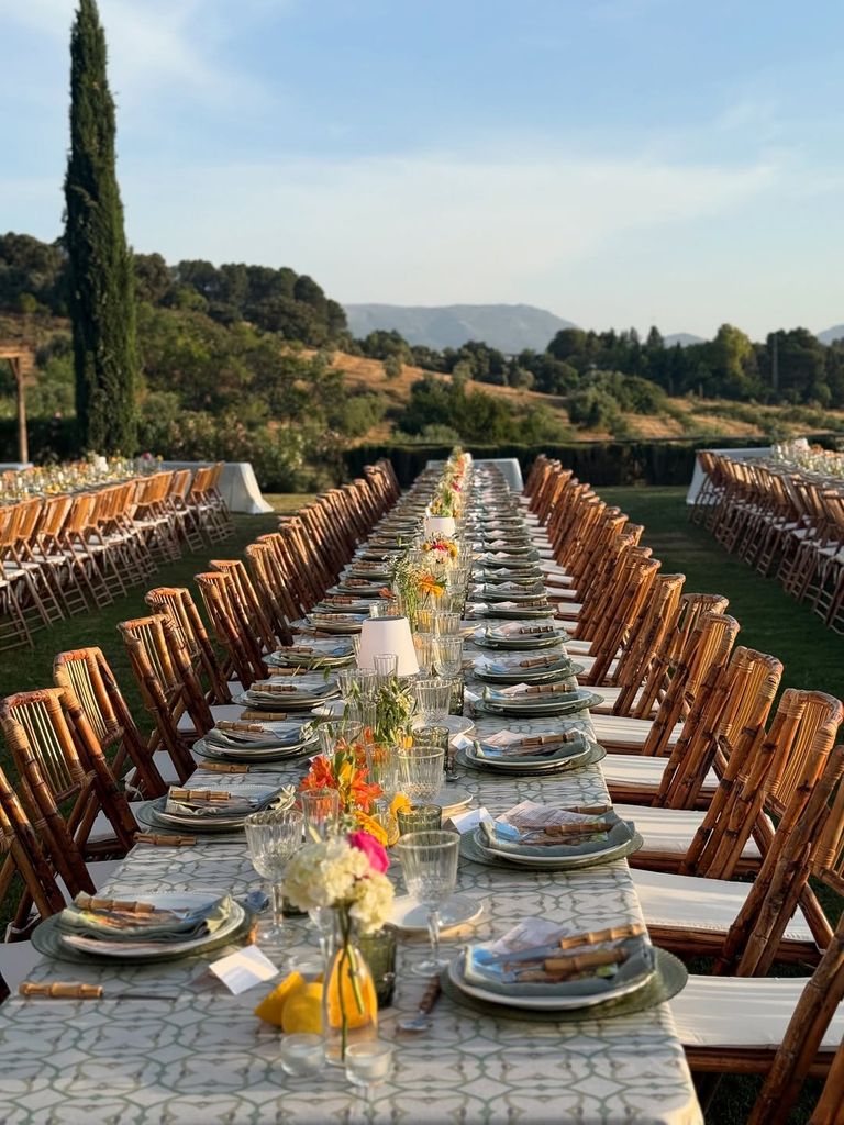 Isabelle Junot se va de boda en Andalucía y este fue su look de invitada