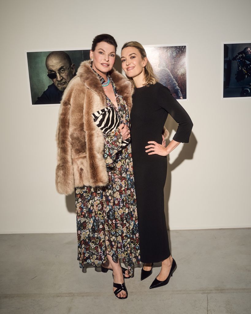 Marta Ortega con Linda Evangelista, 2025.