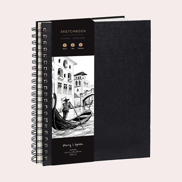 Cuaderno de Bocetos de Artista A4 String & Space