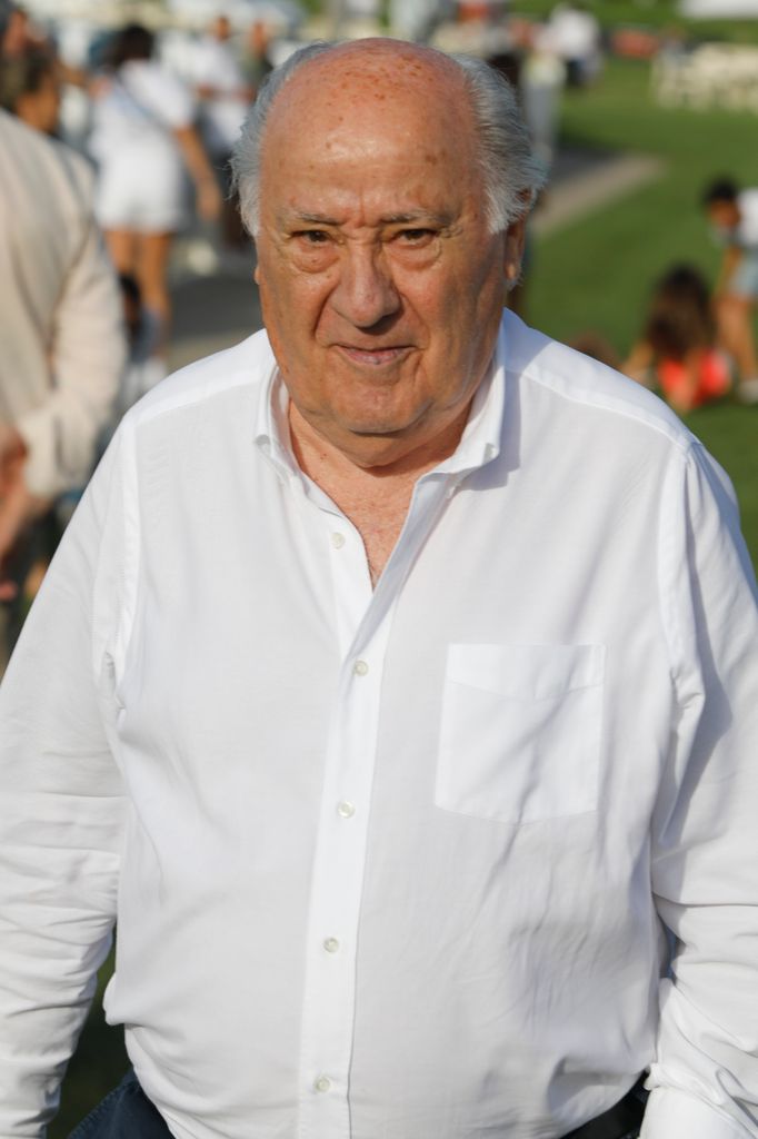 Plano medio de Amancio Ortega en Arteixo