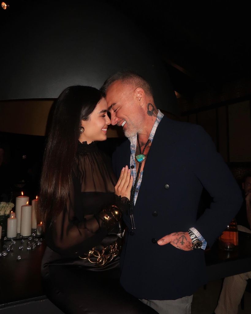 Sharon Fonseca le dedicó unas románticas palabras a Gianluca Vacchi por su cumpleaños.