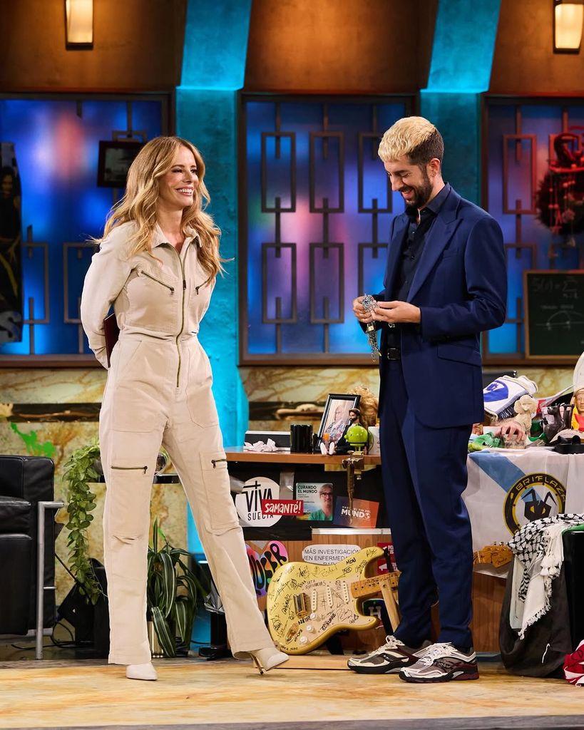 Paula Vázquez y David Broncano en La Revuelta