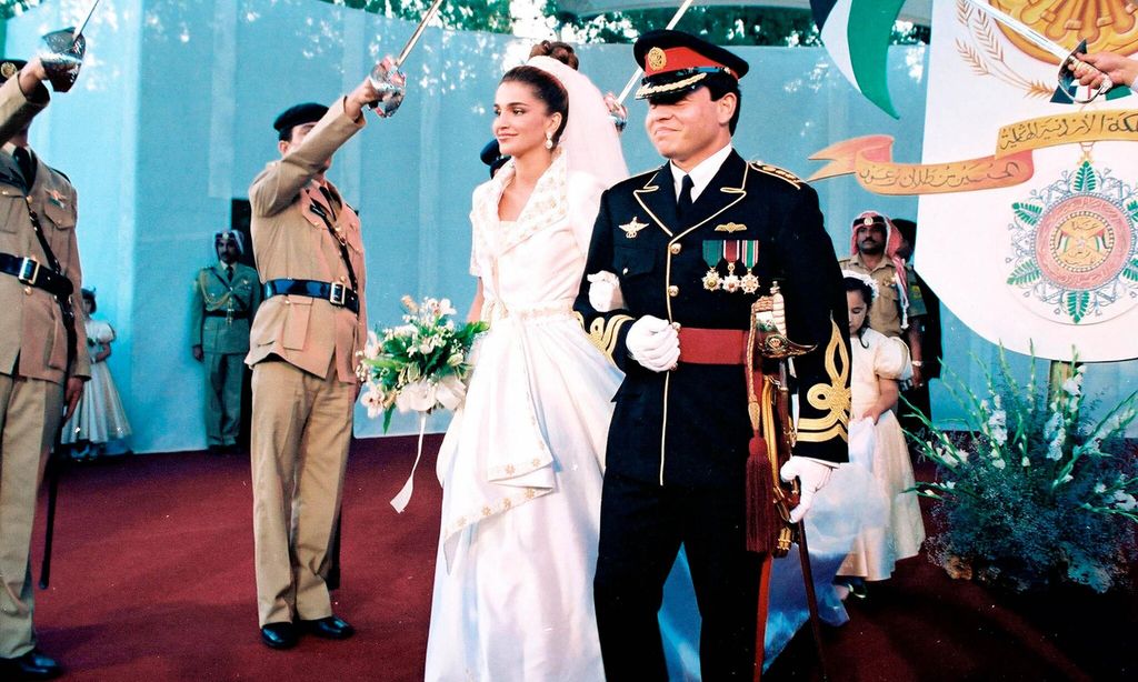 BODA RANIA DE JORDANIA