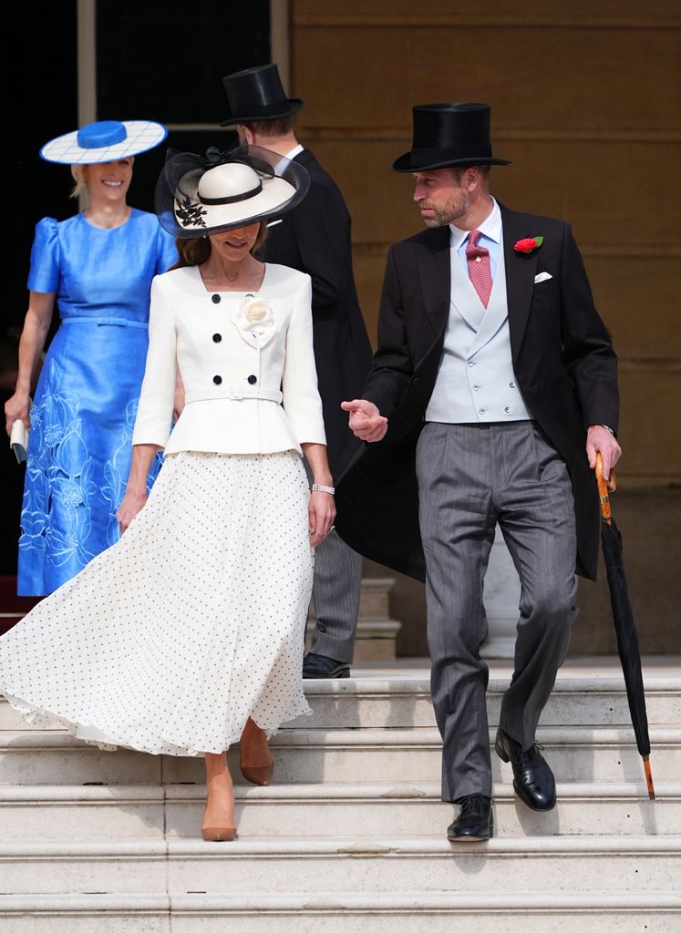 Kate Middleton en la fiesta en el jardín