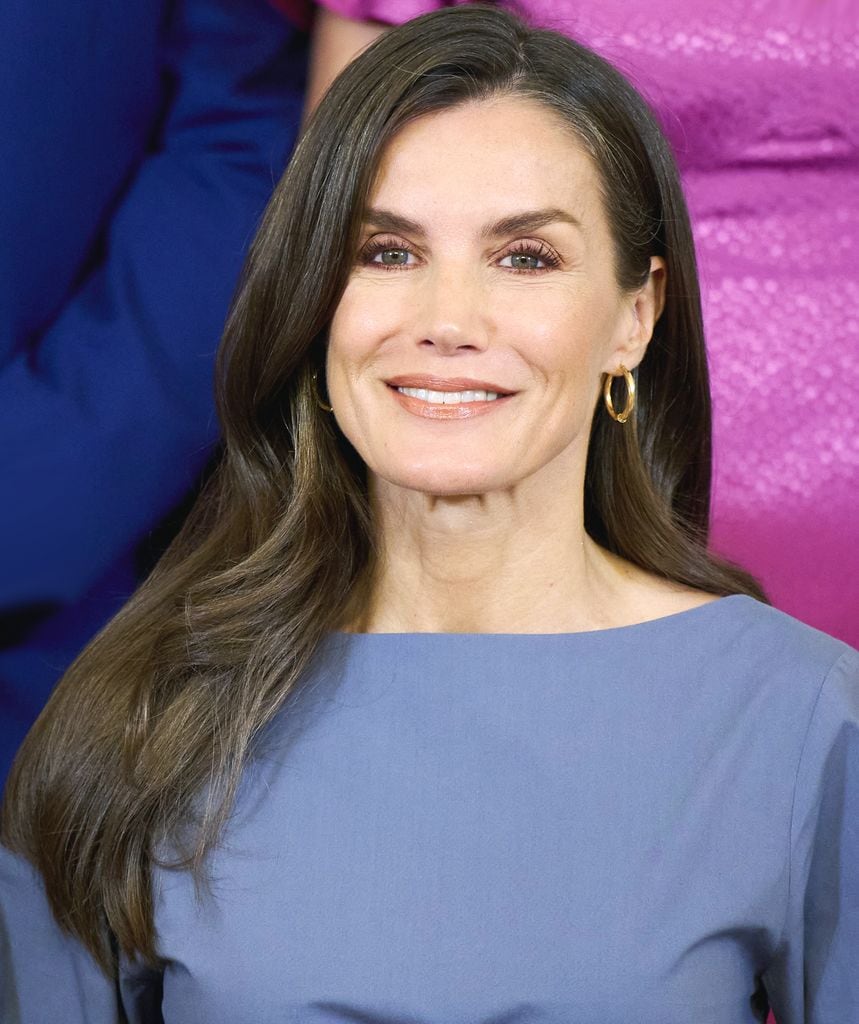 La reina Letizia recibe a la delegación de la Asociación Proyecto Hombre en el Palacio de la Zarzuela el 2 de julio de 2025