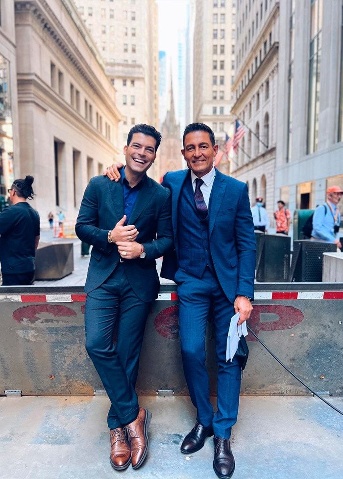 Fernando Colunga y Adrián Di Monte