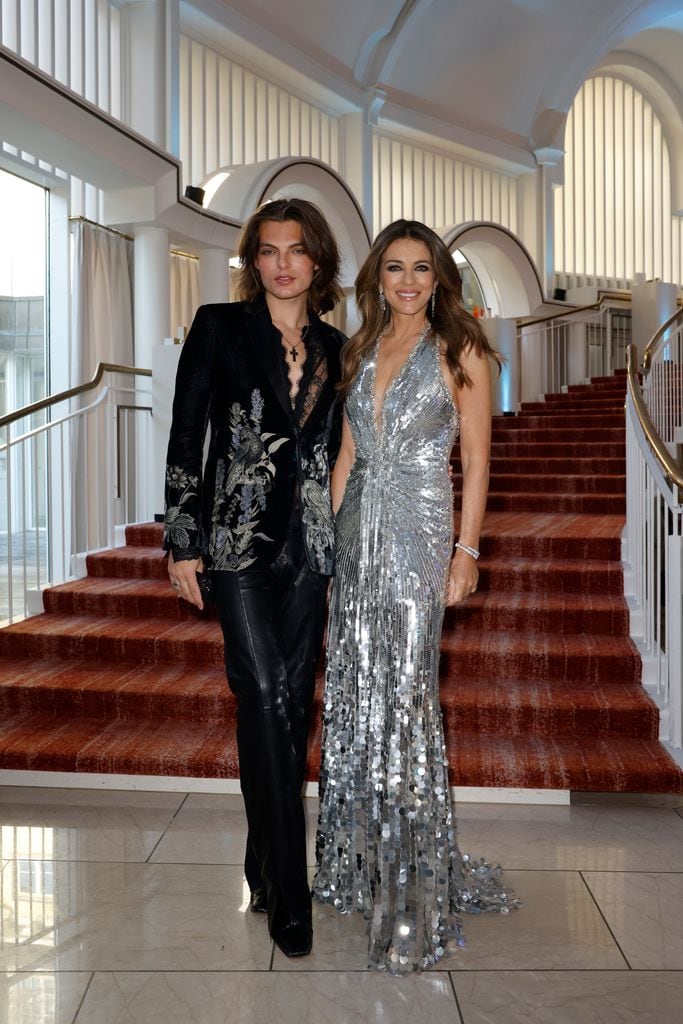   Elizabeth Hurley and Damian Hurley at the Spa 2025 Awards