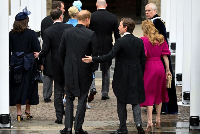 Análisis del paso del príncipe Harry por la coronación de su padre