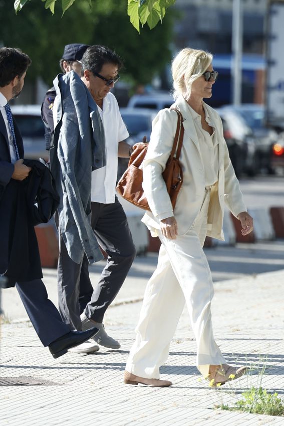 Ana Duato con su marido Miguel Ángel Bernardeau, que está también acusado