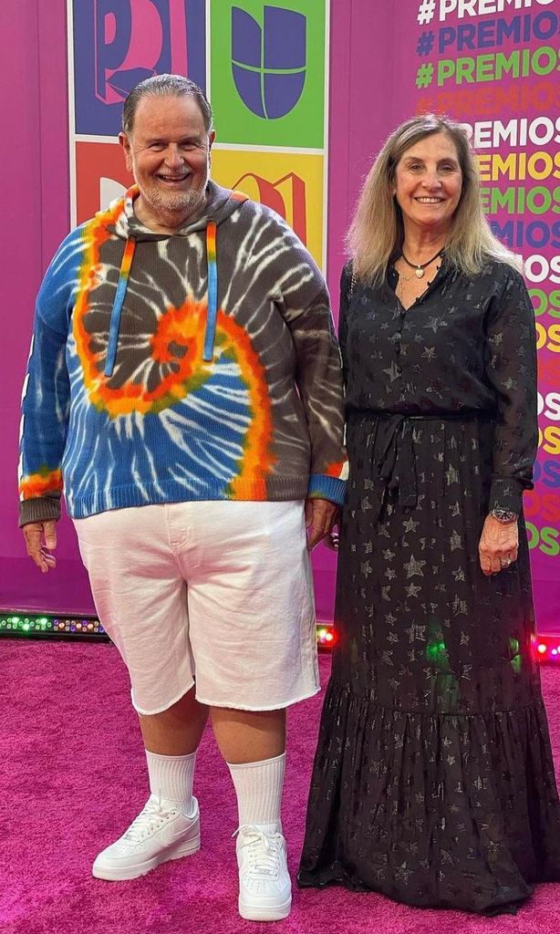 Raúl de Molina y su esposa