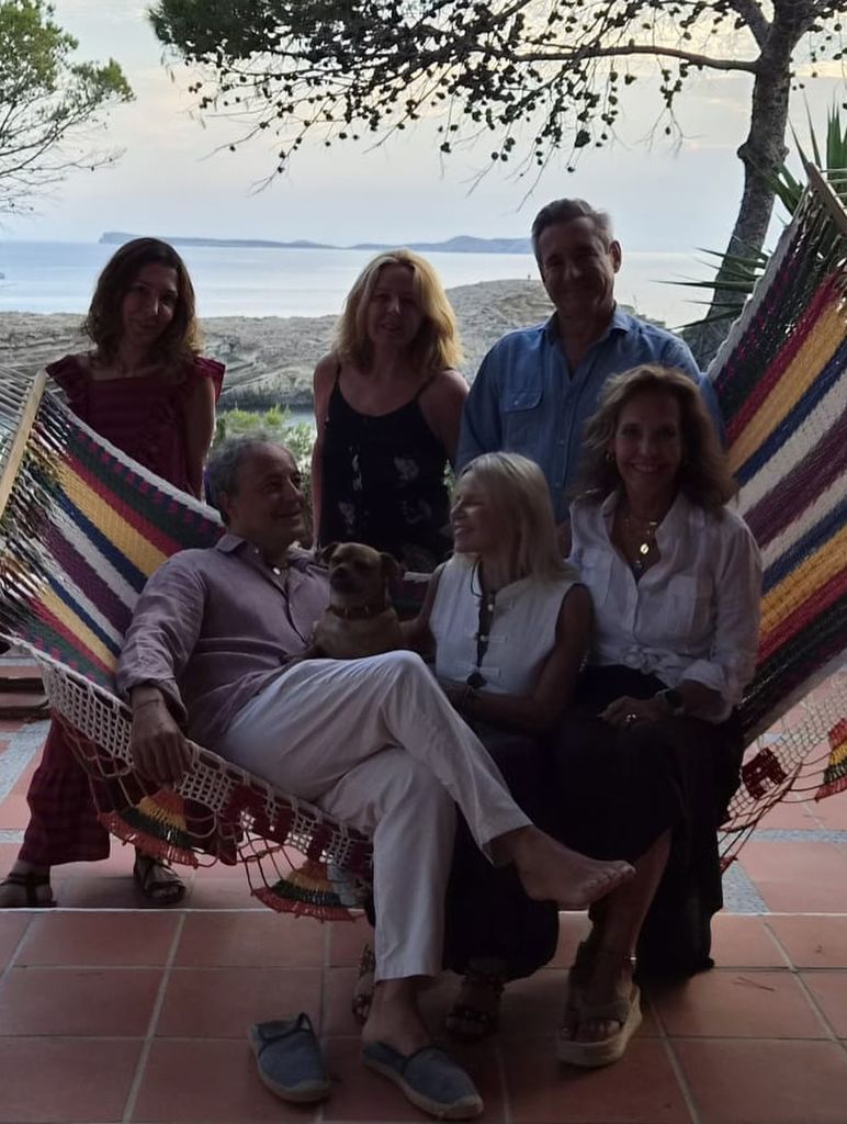 Eugenia y Narcís con sus amigos