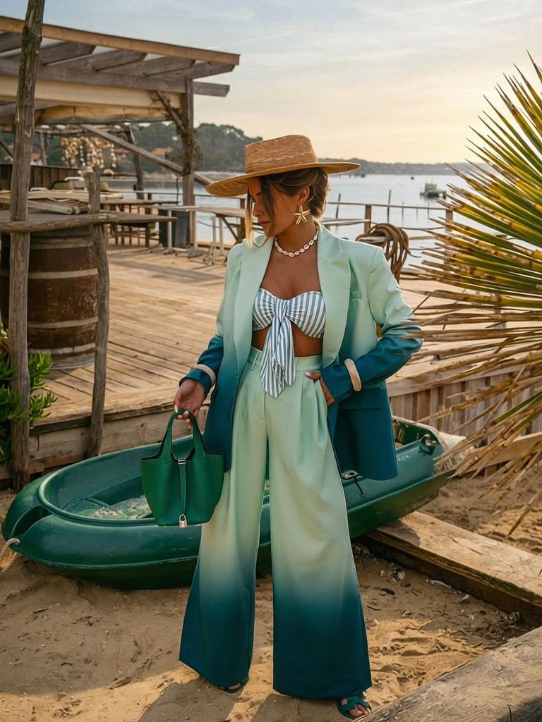 Look verano con traje