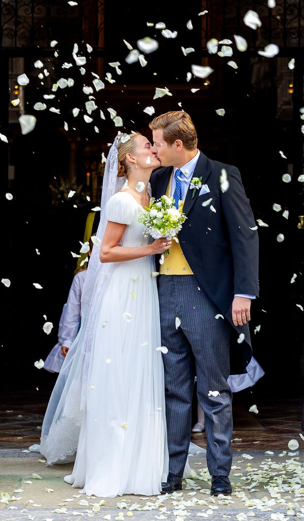 La duquesa Paulina de Wurtemberg y el conde Constatin Zu Konisegg- Aulendorf se casan en una preciosa boda de cuento de hadas