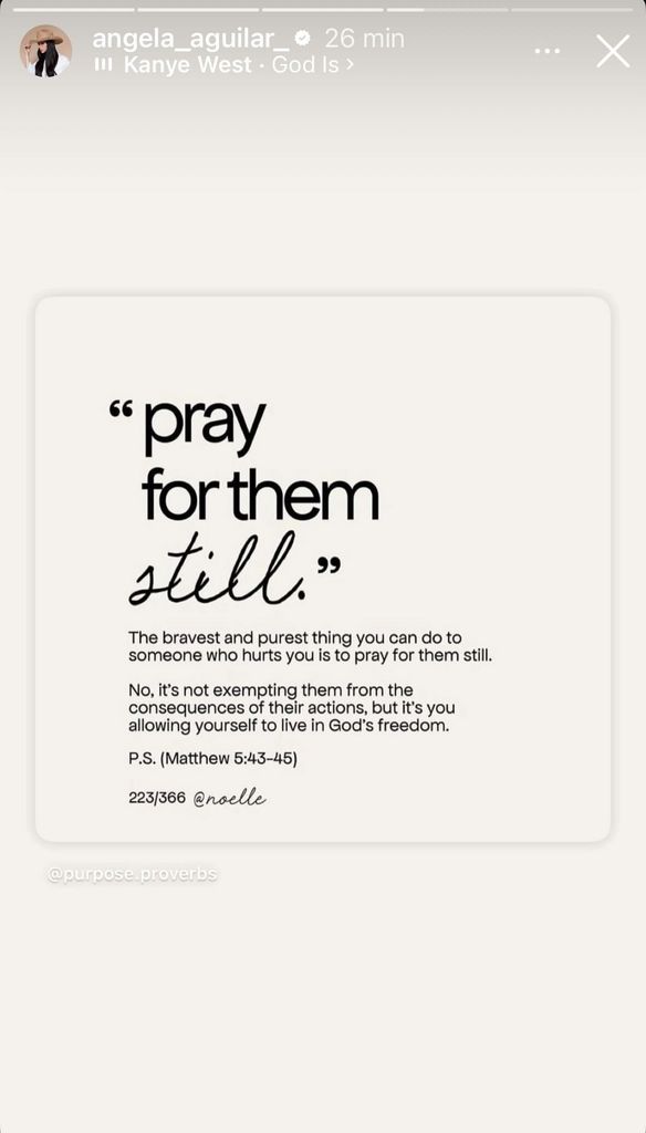 La cantante prefiere refugiarse en su fe antes de caer en provocaciones.