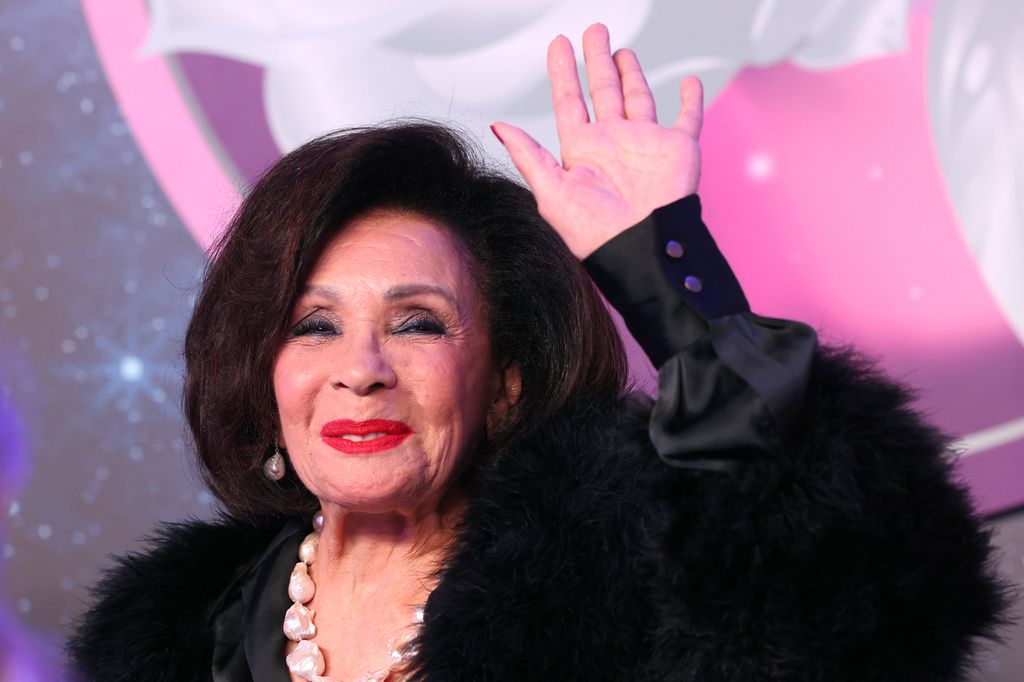 La cantante galesa Shirley Bassey, en el 'Bal de la Rose' 2026