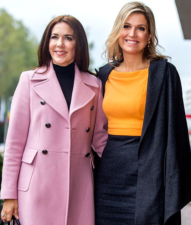 Máxima de Holanda vuelve al trabajo de la mano de Mary de Dinamarca