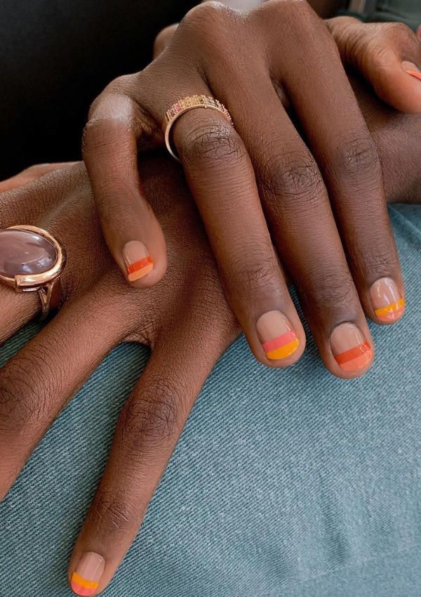 manicura-naranja