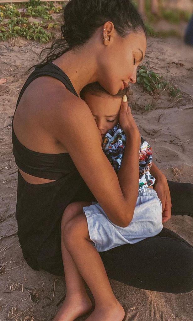 naya rivera y su hijo