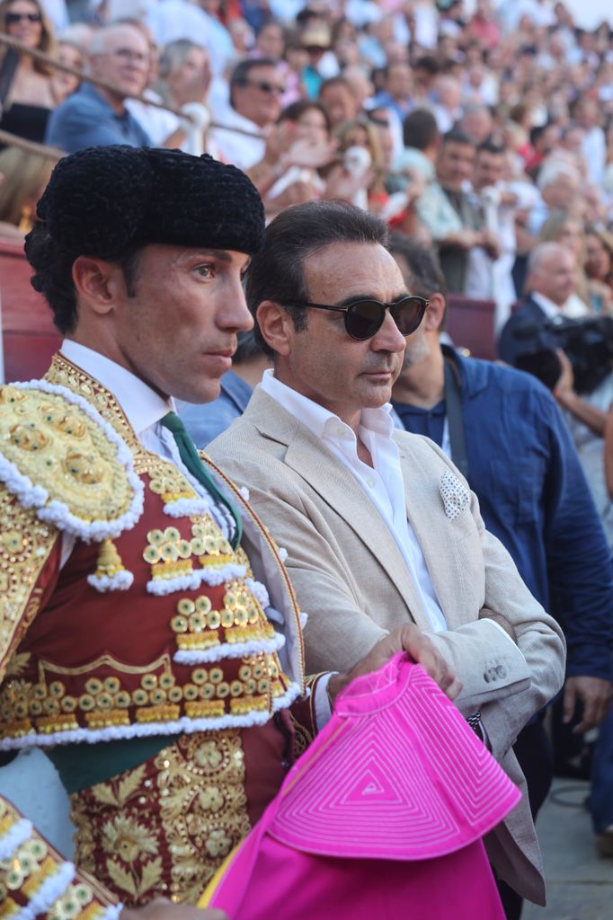 Enrique Ponce, con su pupilo