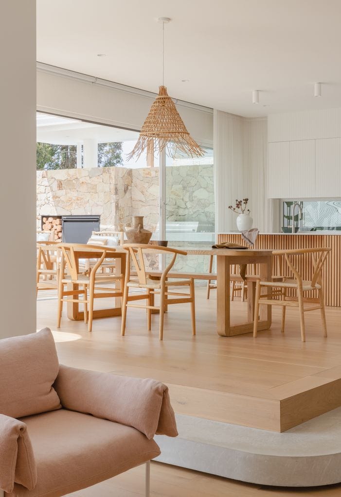Comedor y cocina integrados