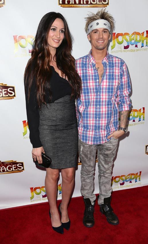 Aaron Carter y su hermana melliza Angel Carter