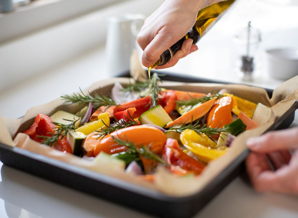 Verduras al horno. 