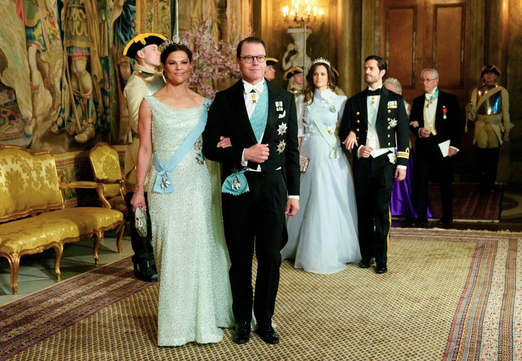 Victoria de Suecia, Daniel de Suecia, Carlos Felipe y de Suecia y Sofia de Suecia 