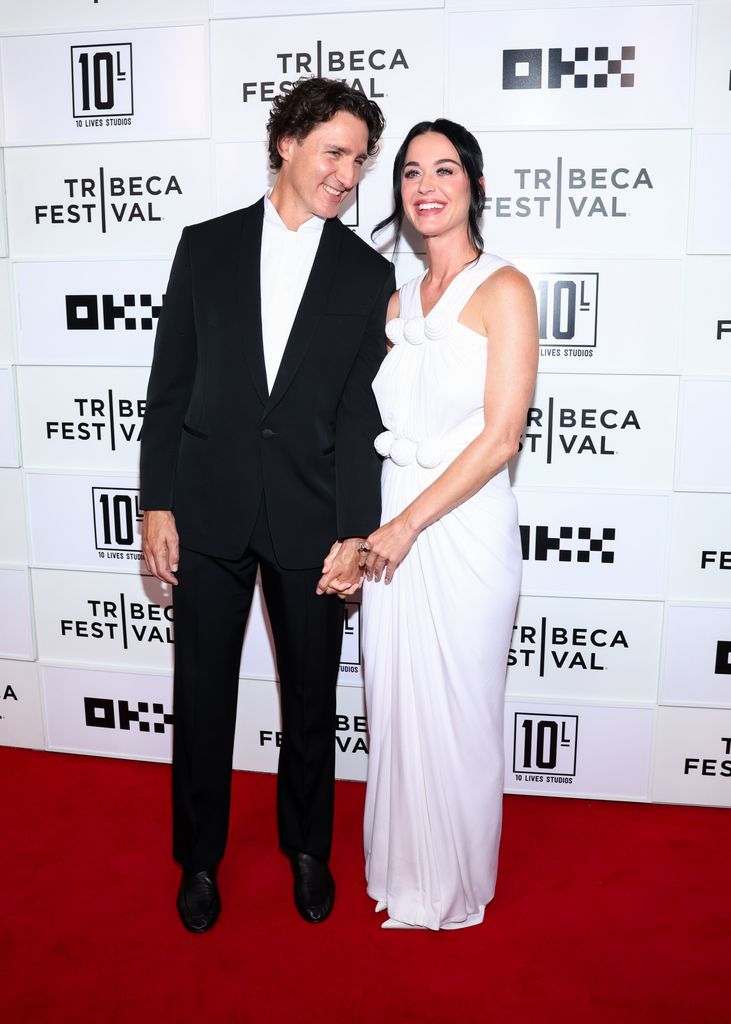 Justin Trudeau y Katy Perry intercambiaron miradas de amor y risas cómplices en el Festival de Tribeca, en Nueva York.