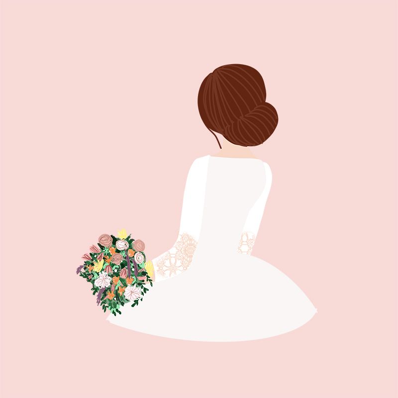 Mangas de novia con detalles