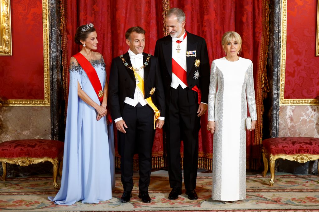Un momento lleno de complicidad el que se ha vivido en el Palacio Real de Madrid