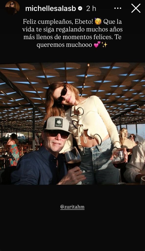 Michelle Salas y Humberto Zurita