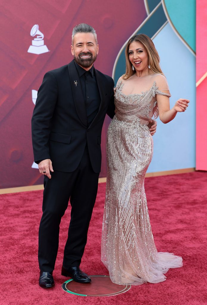 Jorge Bernal y Chiquibaby en la 25° edición de los Latin GRAMMY Awards en el Kaseya Center en noviembre de 2024.
