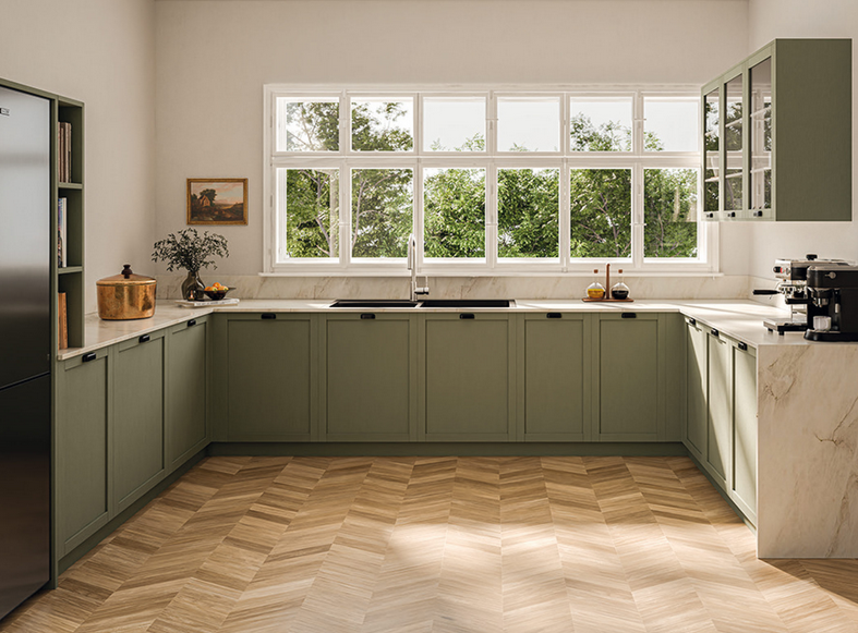 Cocina luminosa