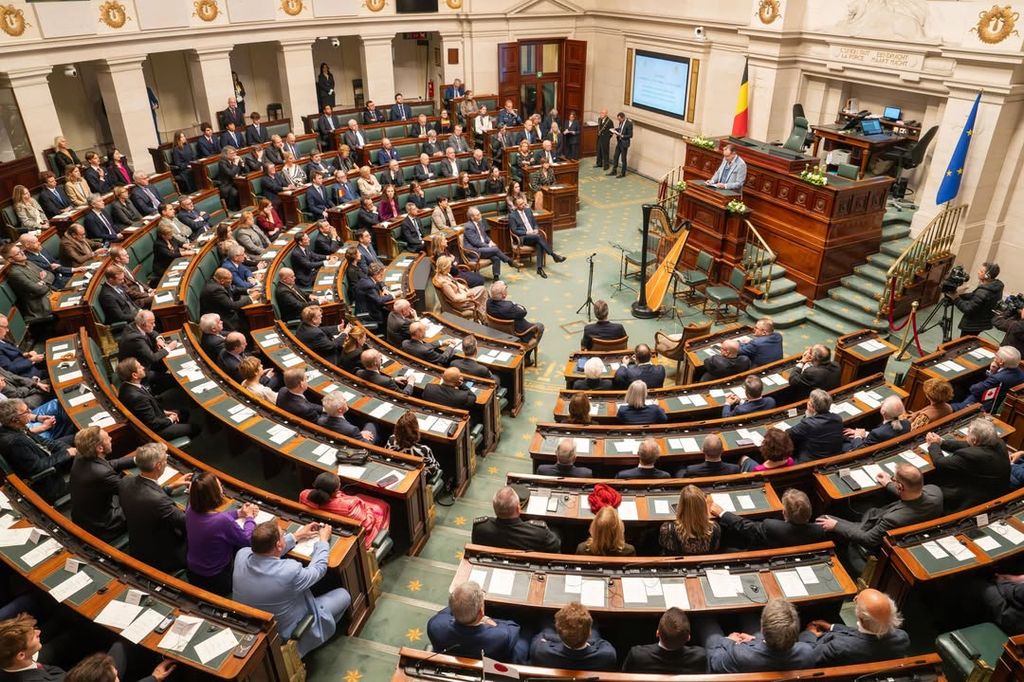 El Parlamento belga celebra el Día del Rey 2025