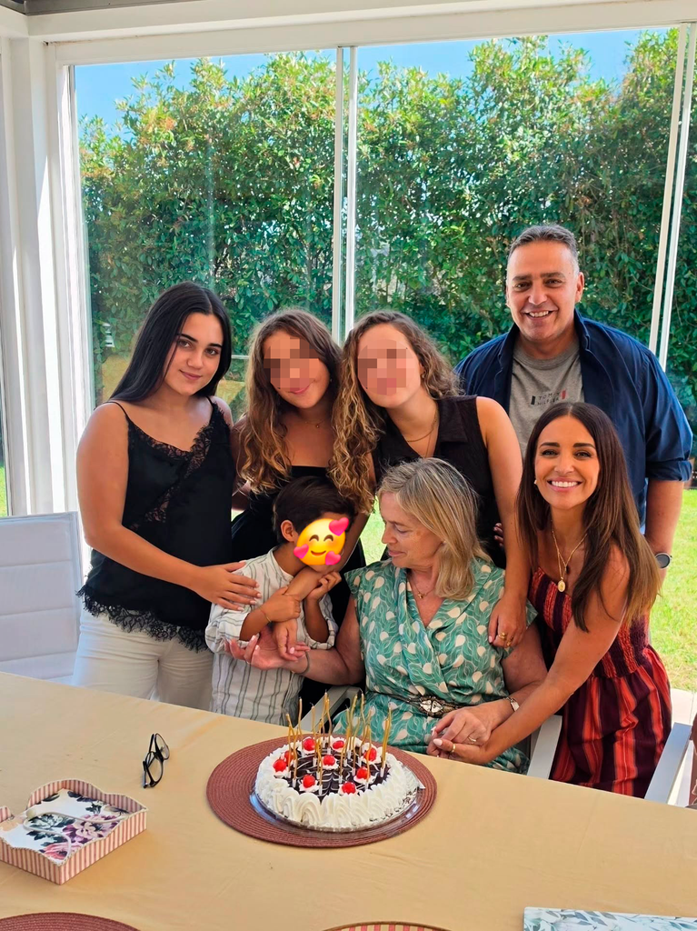 El pasado 30 de agosto celebraron el cumple de su madre