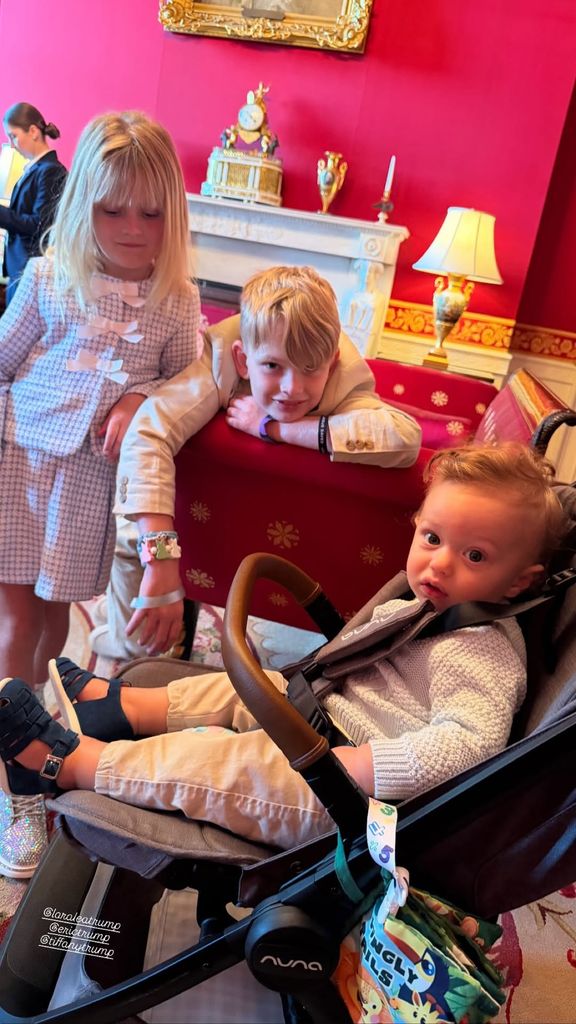 Pasó el Lunes de Pascua con sus primos en la Casa Blanca
