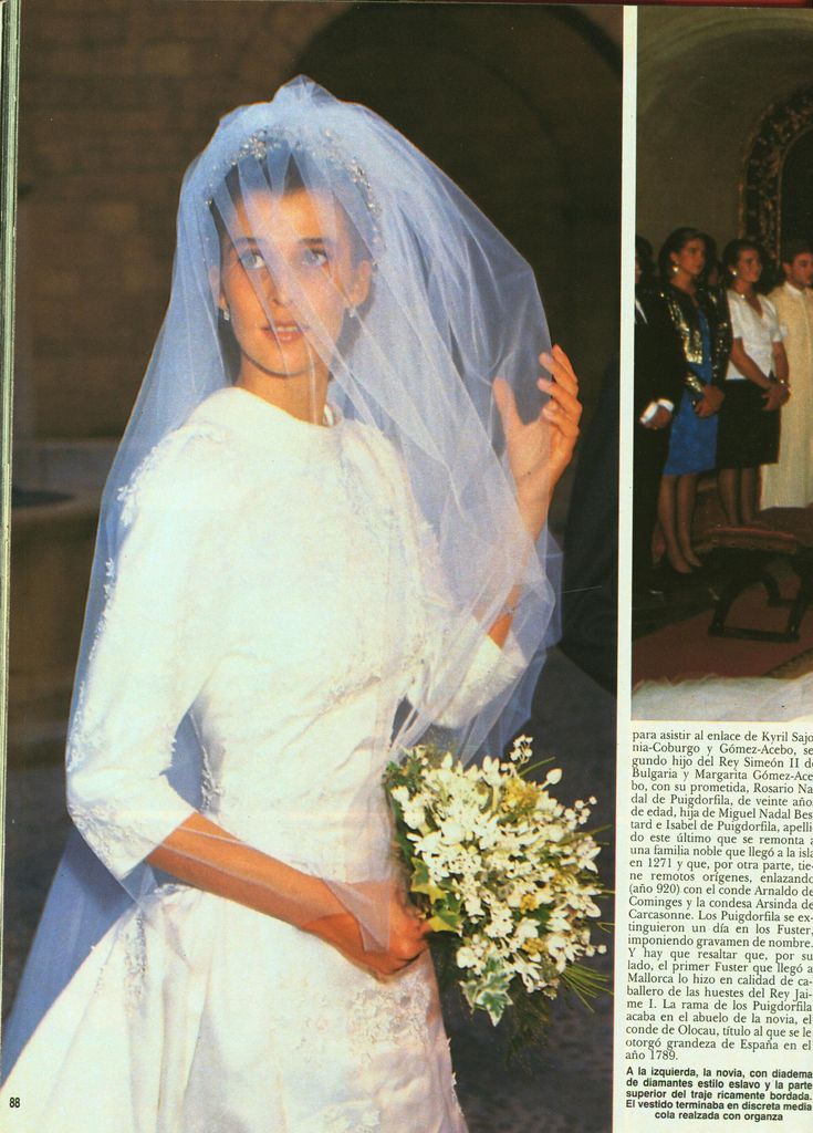 Boda de Kyril de Bulgaria y Rosario Nadal