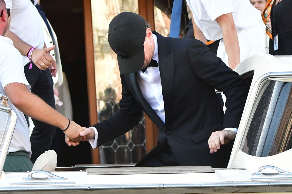 Leonardo DiCaprio, en la boda de Jeff Bezos en Venecia