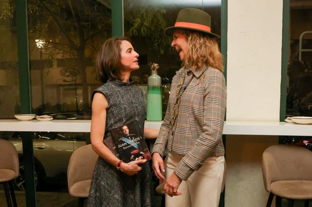 La infanta Elena y Laurence Debray, en Madrid