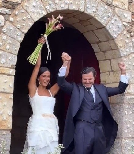 Ale Navarro y Carlos Fuente ya son marido y mujer