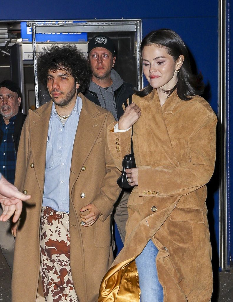 La pareja luce más enamorada que nunca tras llegar a ver el partido de los Knicks contra los Celtics.