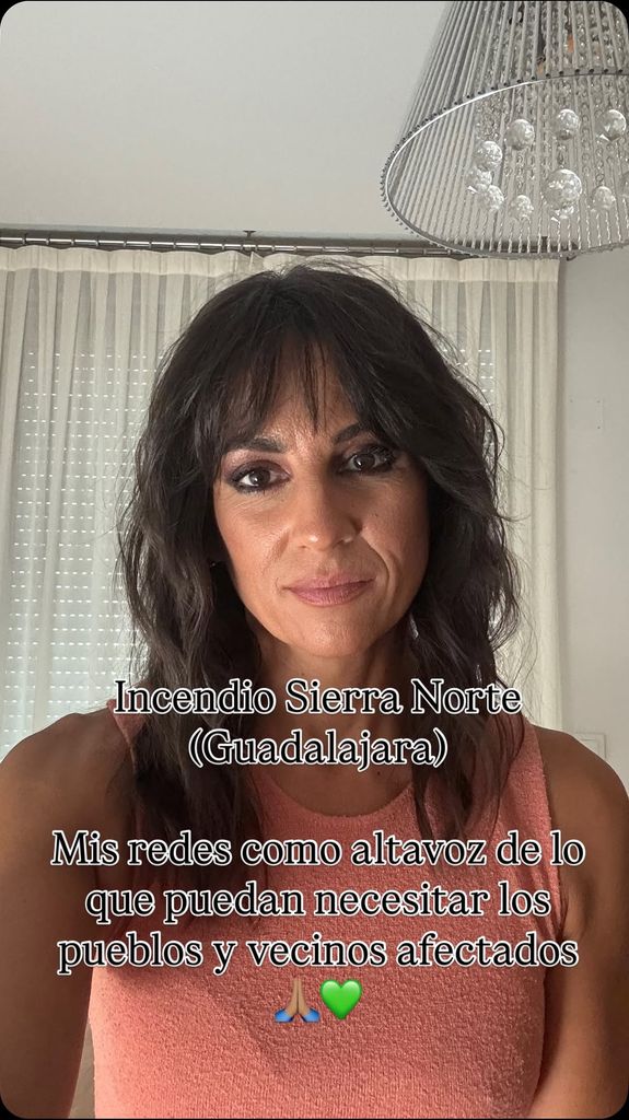Lorena García también ha pedido ayuda