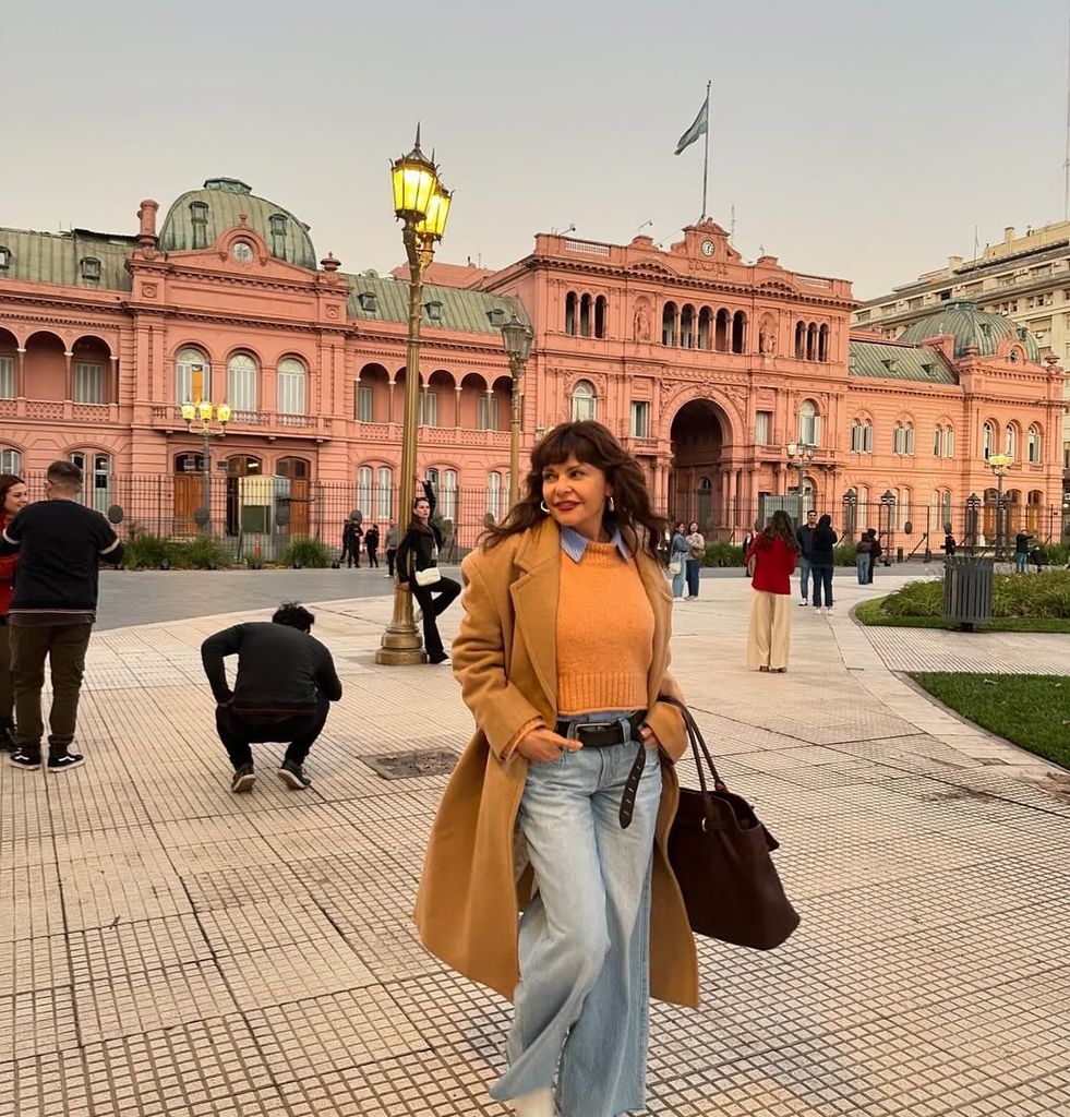 A través de su cuenta de Instagram, Itatí compartió esta imagen en Buenos Aires.