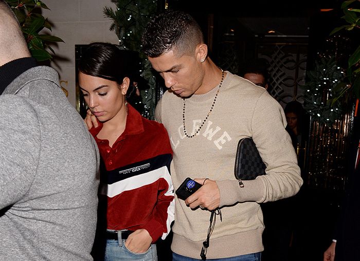 Georgina Rodríguez y Cristiano Ronaldo