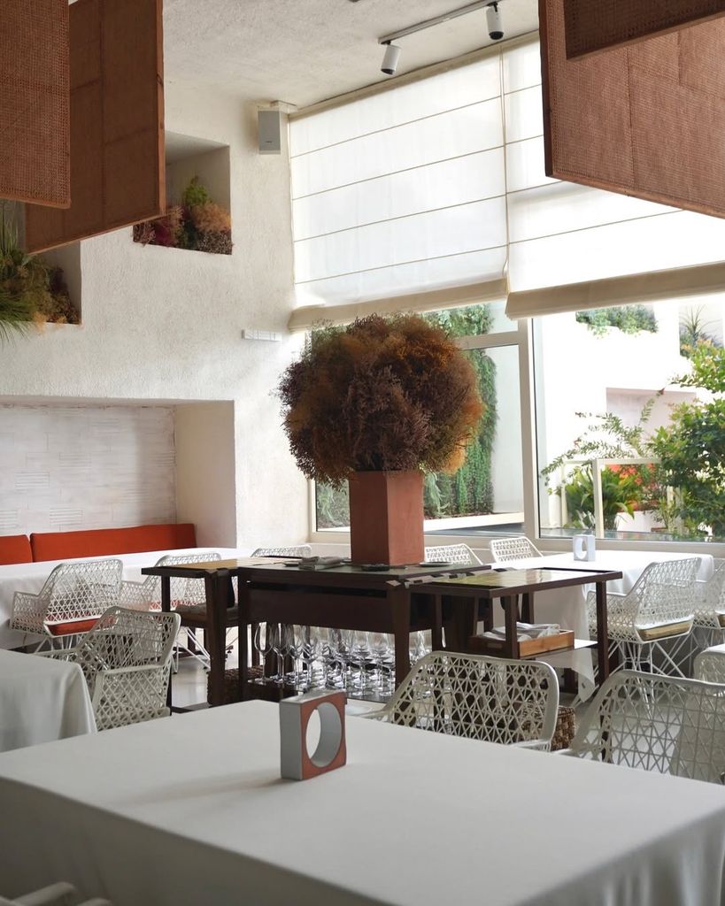 Sala del restaurante Disfrutar